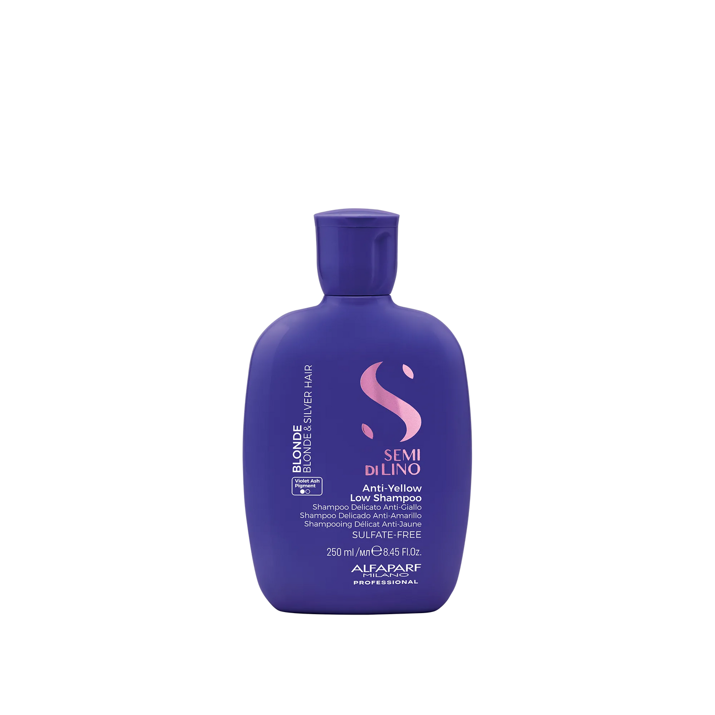 Anti-Yellow Low Shampoo Semi di lino